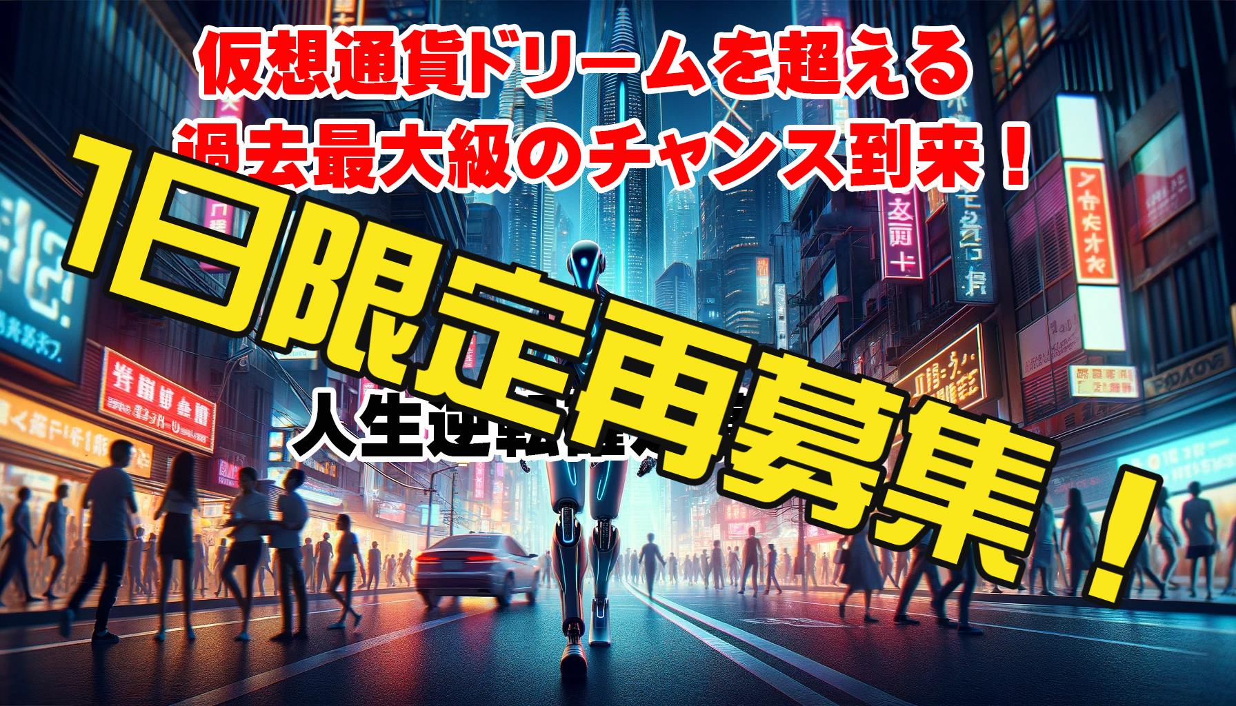 最終募集メルマガ読者様「エーアイオブライツ」先行